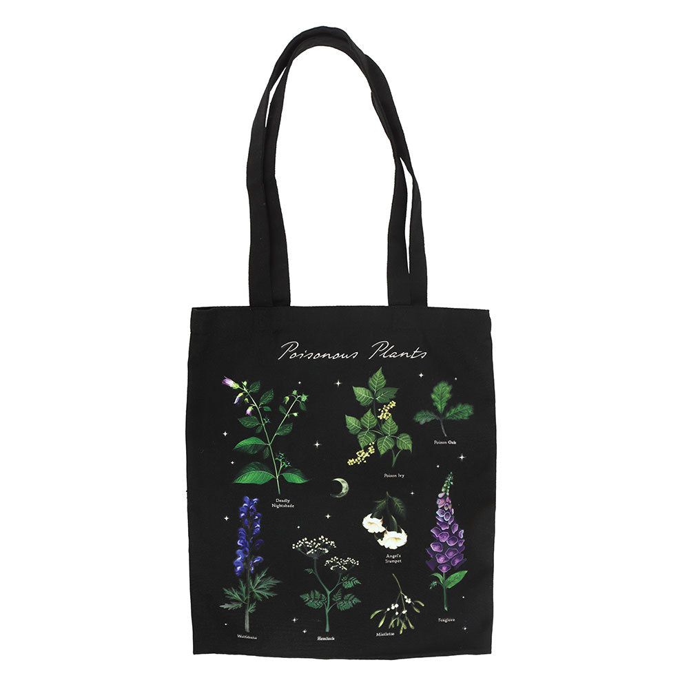 Poisonous Plants Polycotton Tote Bag Eco-Friendly