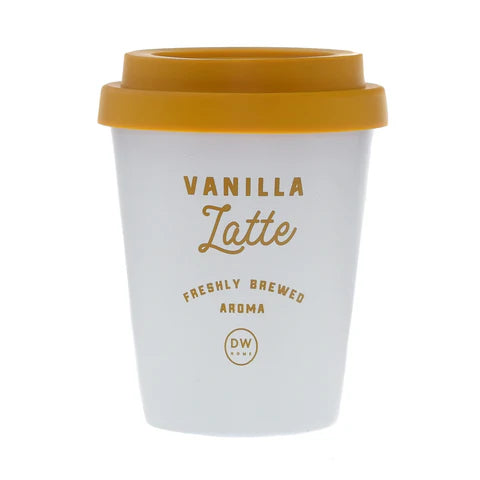 Vanilla Latte Coffee Mug Candle