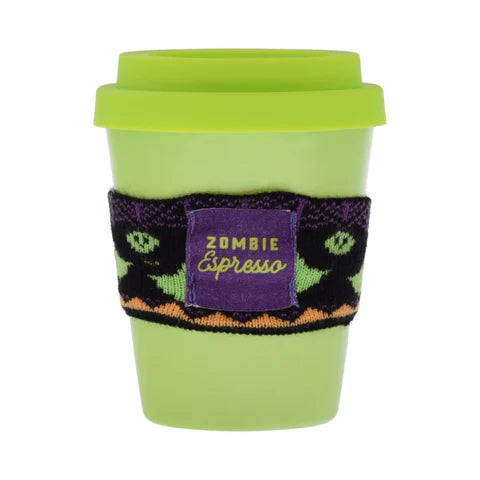 Zombie Espresso Large Glass Coffee Mug Candle