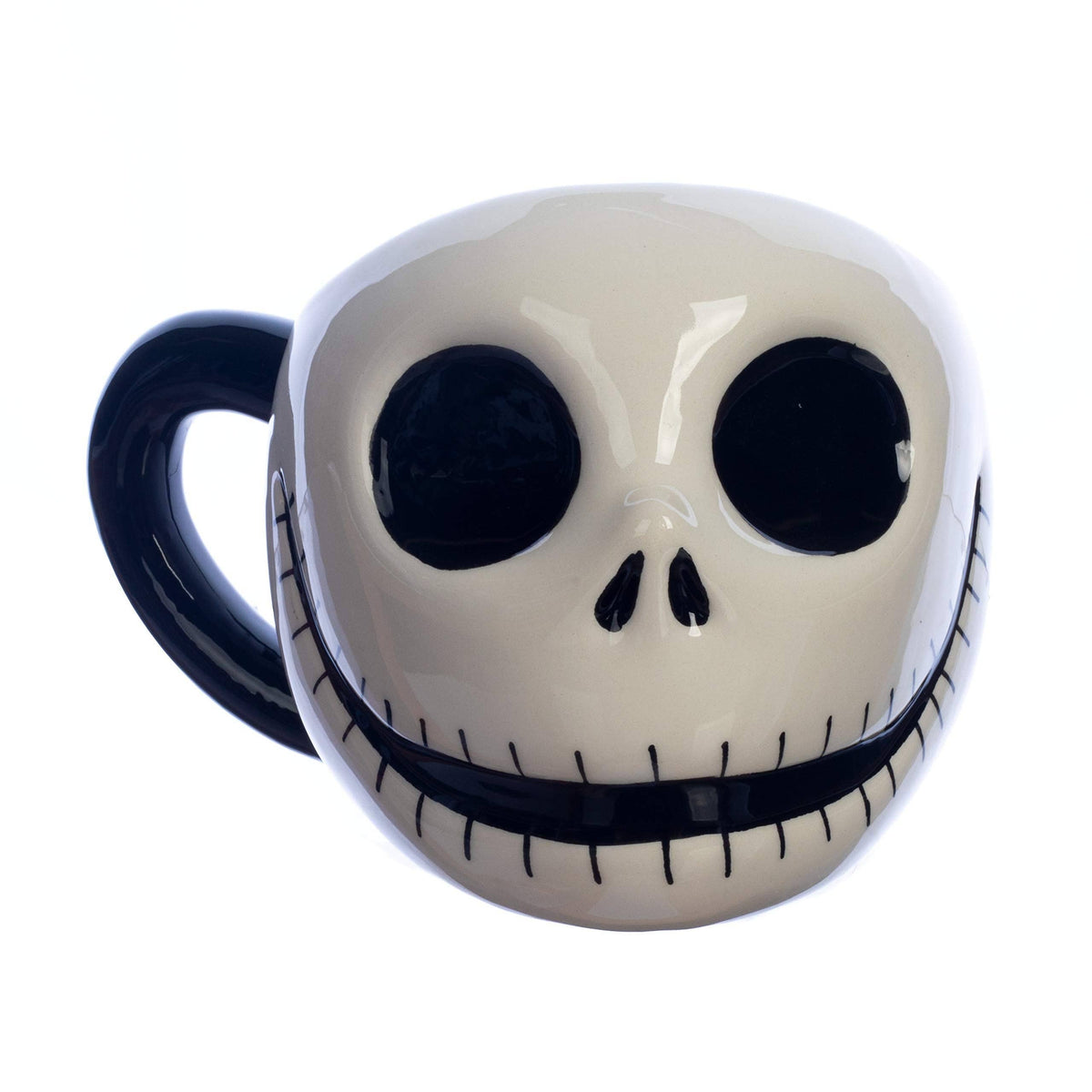Disney Nightmare Before Christmas Jack Skellington Sculpted Ceramic Mug