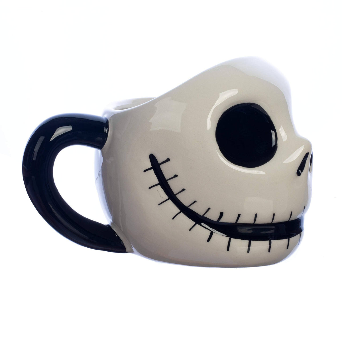 Disney Nightmare Before Christmas Jack Skellington Sculpted Ceramic Mug