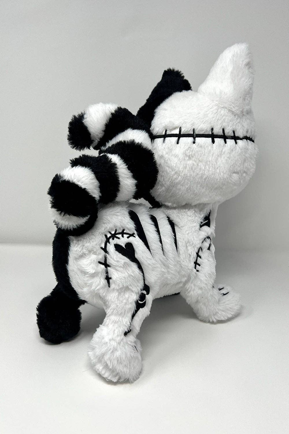 Stitch Kitty Skeleton Cat Plush Toy