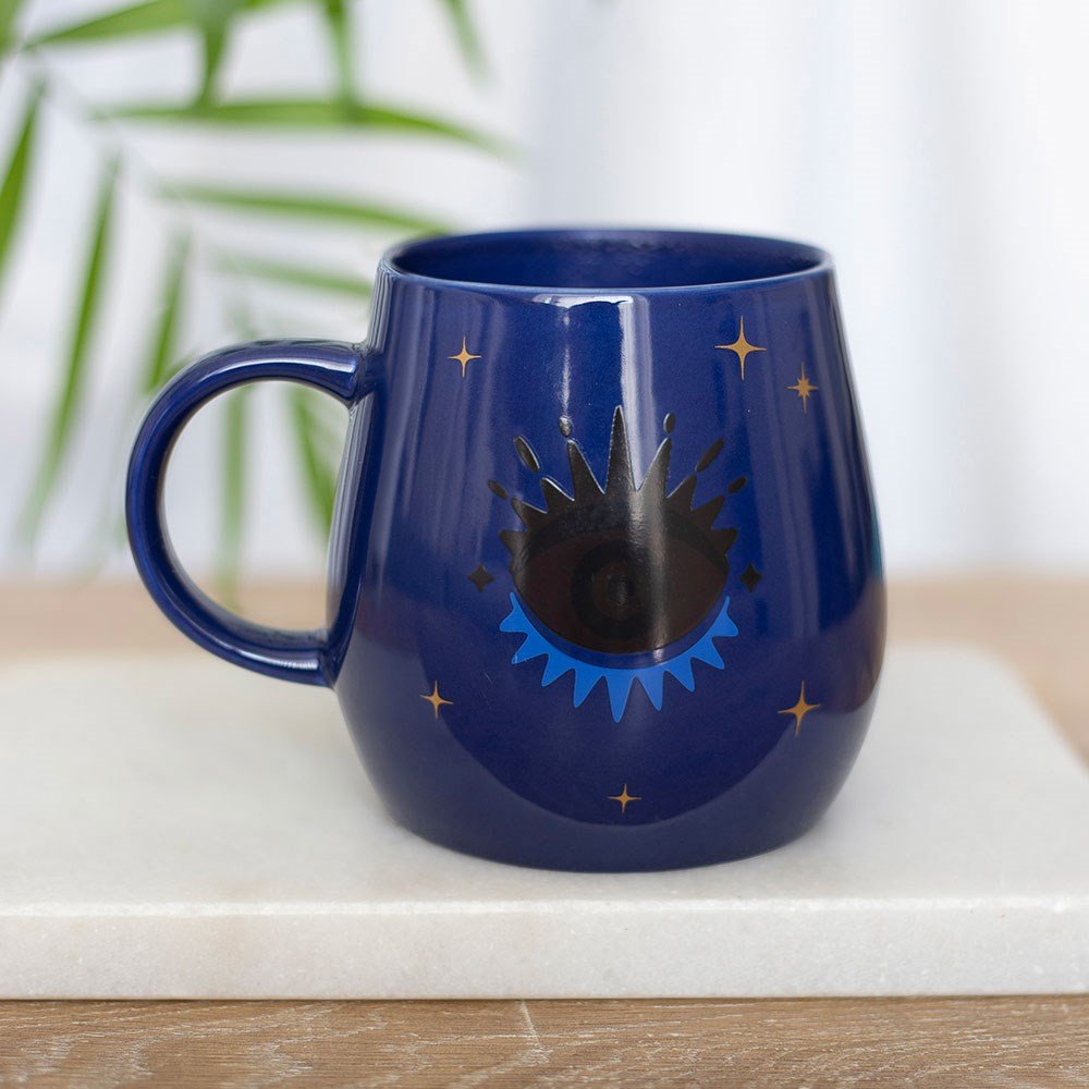 All Seeing Eye Colour Changing Mug Drinkware - Gothic & Alternative Gift - Haunted