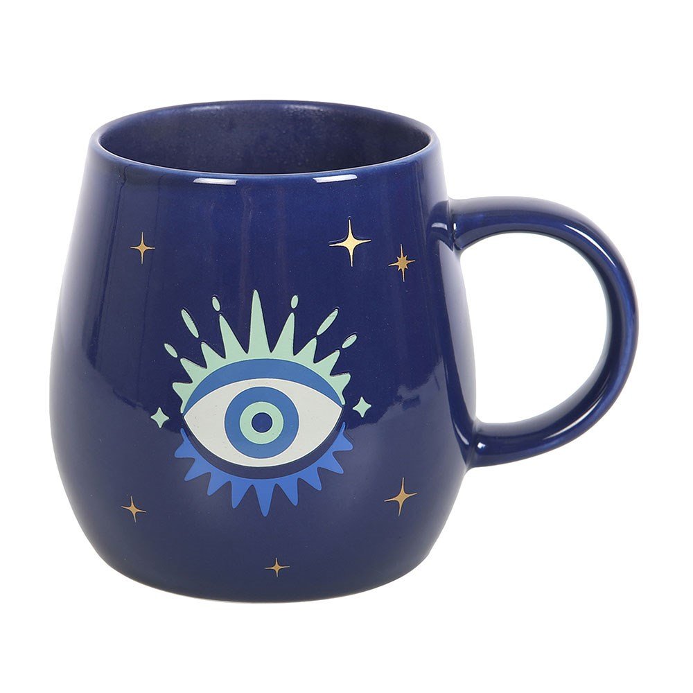All Seeing Eye Colour Changing Mug Drinkware - Gothic & Alternative Gift - Haunted