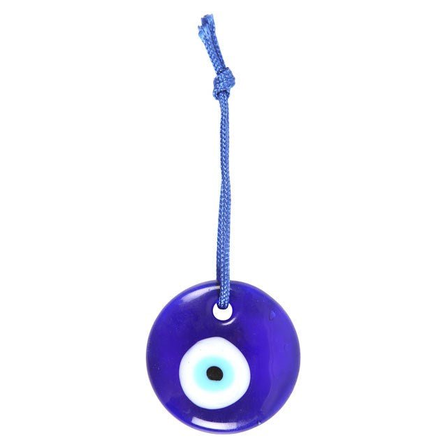 All Seeing Eye Evil Eye Glass Protection Charms Crystals - Gothic & Alternative Gift - Haunted