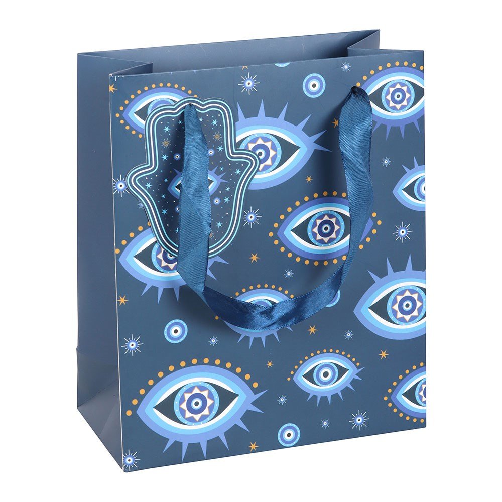 All Seeing Eye , Evil Eye Print Gift Bag Wrapping Paper - Gothic & Alternative Gift - Haunted