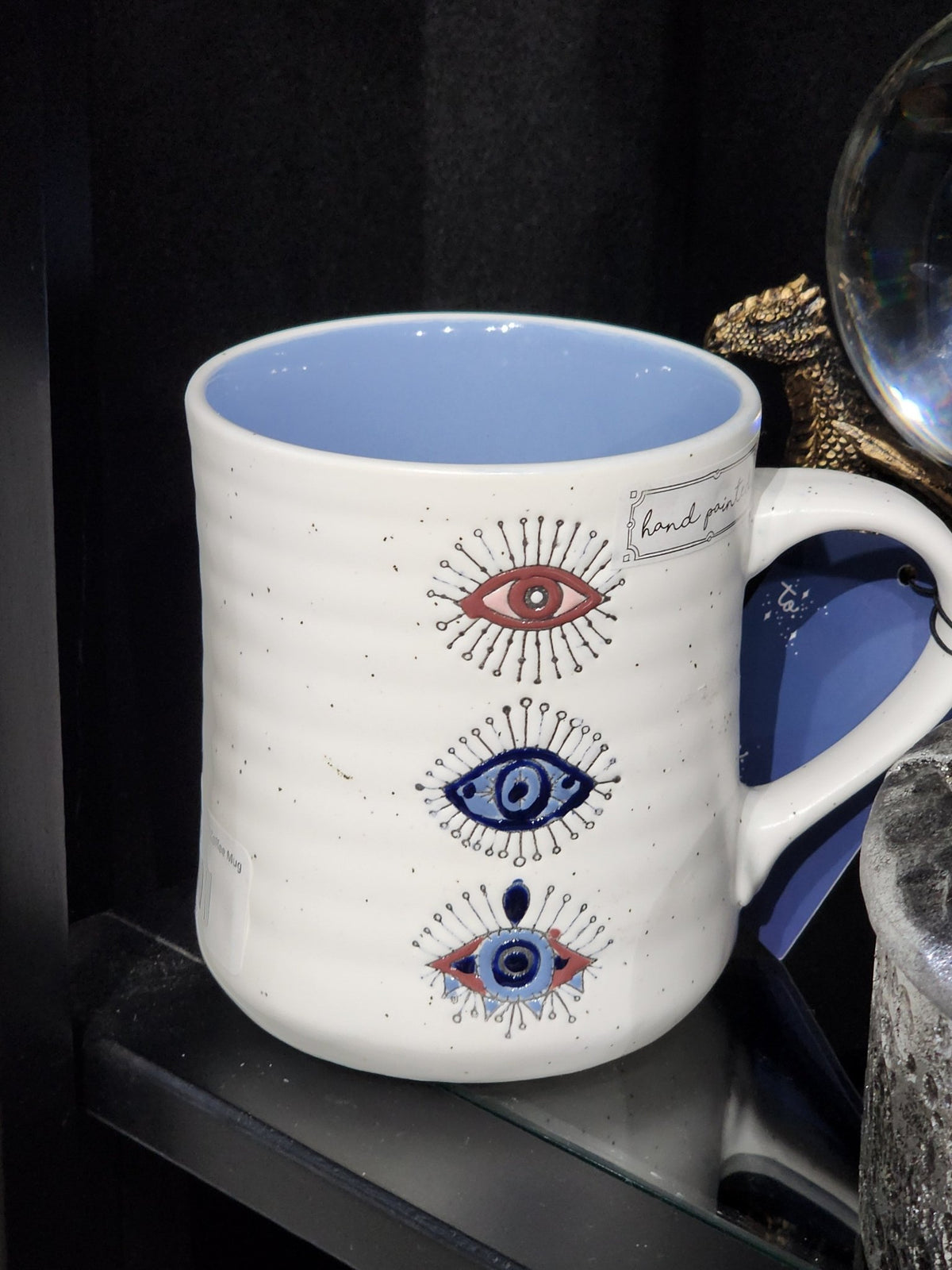 All Seeing Eye Witch Good Vibes Coffee Mug Home Decor - Gothic & Alternative Gift - Haunted