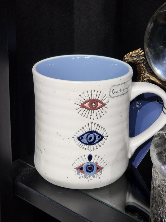 All Seeing Eye Witch Good Vibes Coffee Mug Home Decor - Gothic & Alternative Gift - Haunted