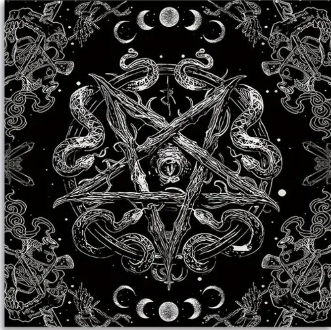 Altar Cloths Witch Supplies - Gothic & Alternative Gift - Haunted