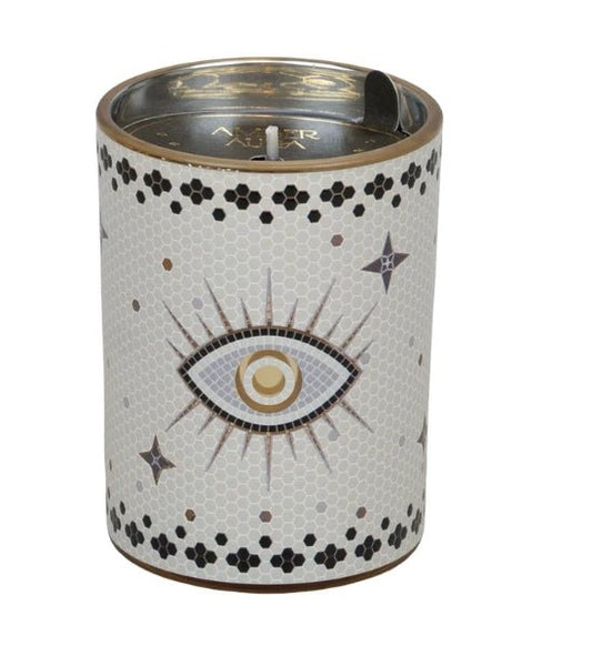 Amber Aura Mosaic All Seeing Eye Candle Candles - Gothic & Alternative Gift - Haunted