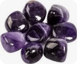 Amethyst Crystal Tumbled Hand Stone Crystals - Gothic & Alternative Gift - Haunted