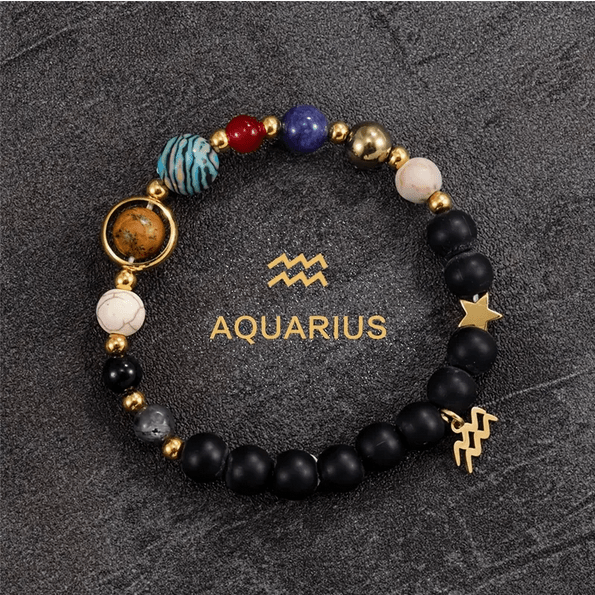 Astrological Zodiac Handmade Bracelets Jewelry - Gothic & Alternative Gift - Haunted
