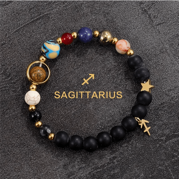 Astrological Zodiac Handmade Bracelets Jewelry - Gothic & Alternative Gift - Haunted