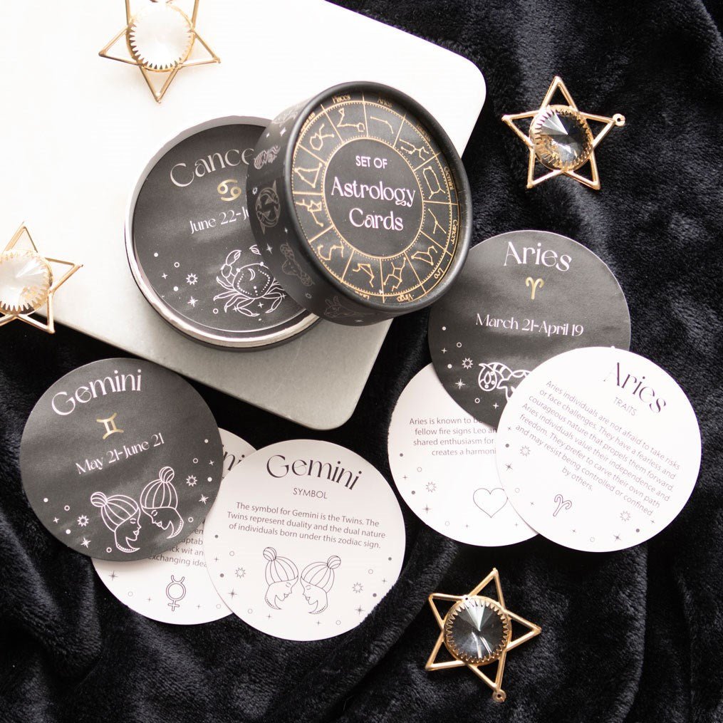 Astrology Reading Card Gift Set Books - Gothic & Alternative Gift - Haunted