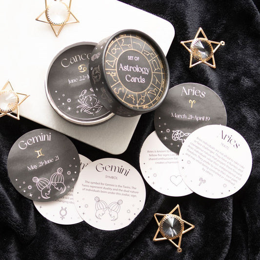 Astrology Reading Card Gift Set Books - Gothic & Alternative Gift - Haunted
