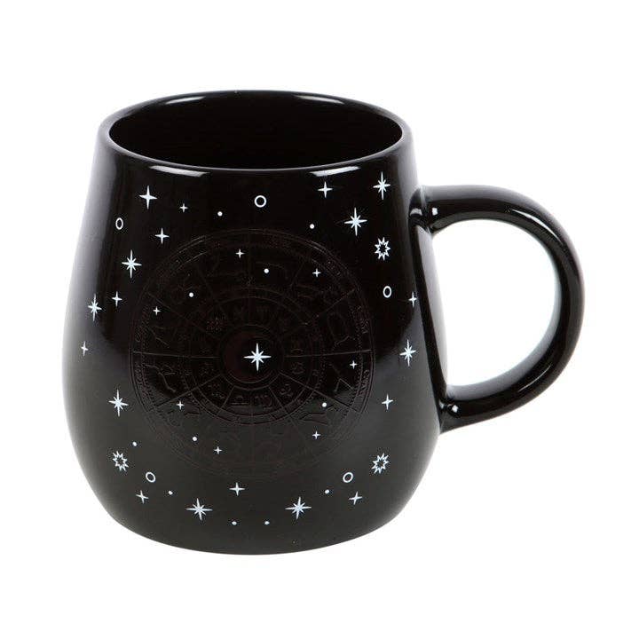 Astrology Wheel Coffee Mug-Changes with Heat Kitchenware - Gothic & Alternative Gift - Haunted
