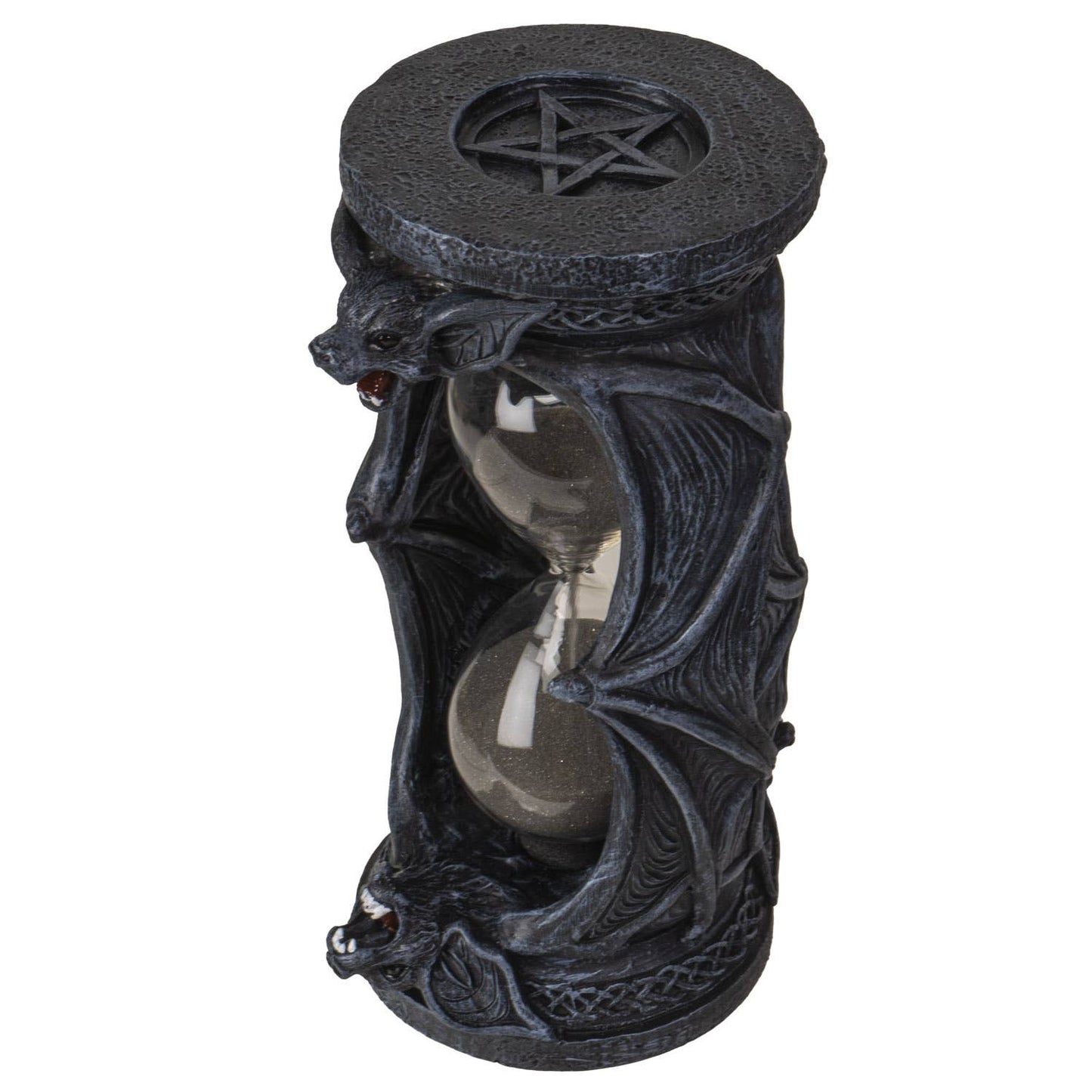 Vampire Bat Hour Glass Sand timer Decorative Tabletop Statue Figurine