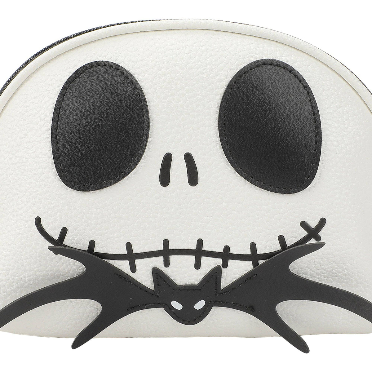Nightmare Before Christmas Jack Skellington White Cosmetic Bag