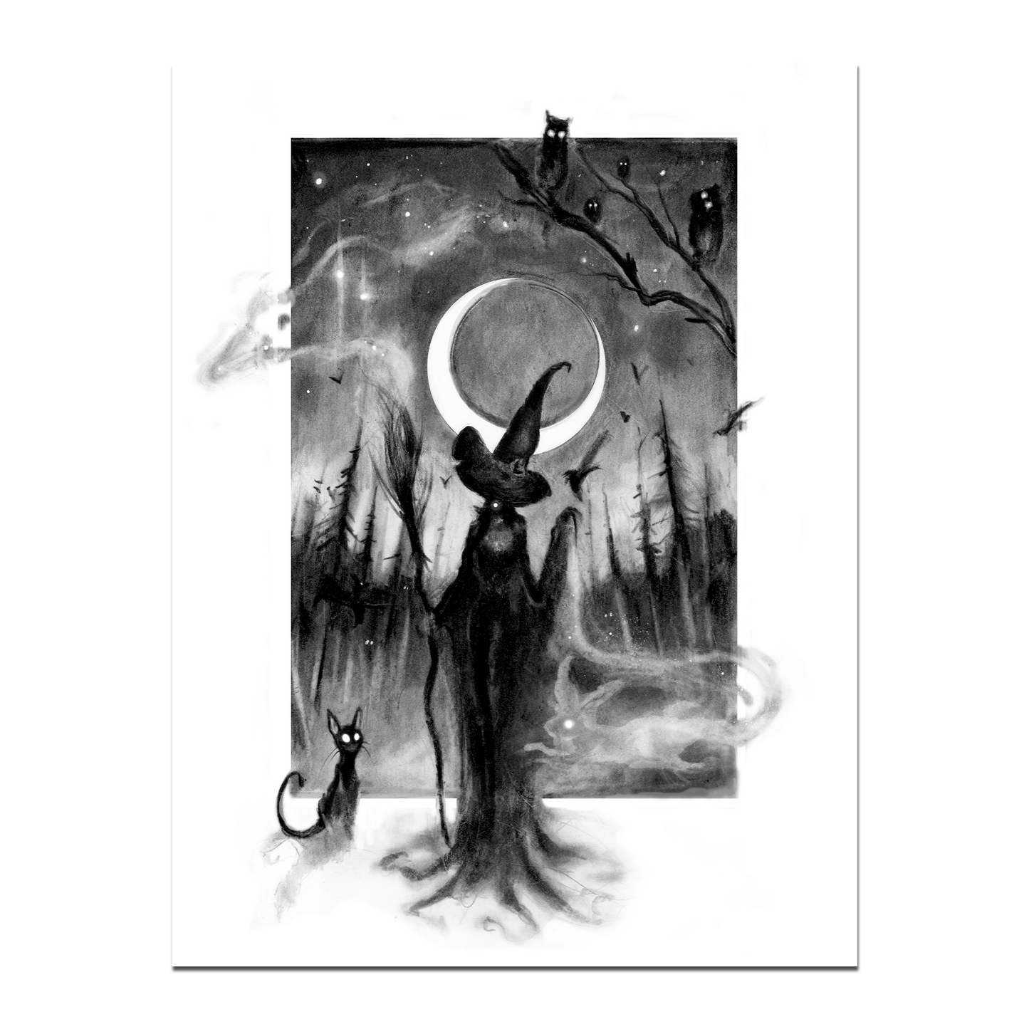 Spellbound Seance: 11x14 Framed Print