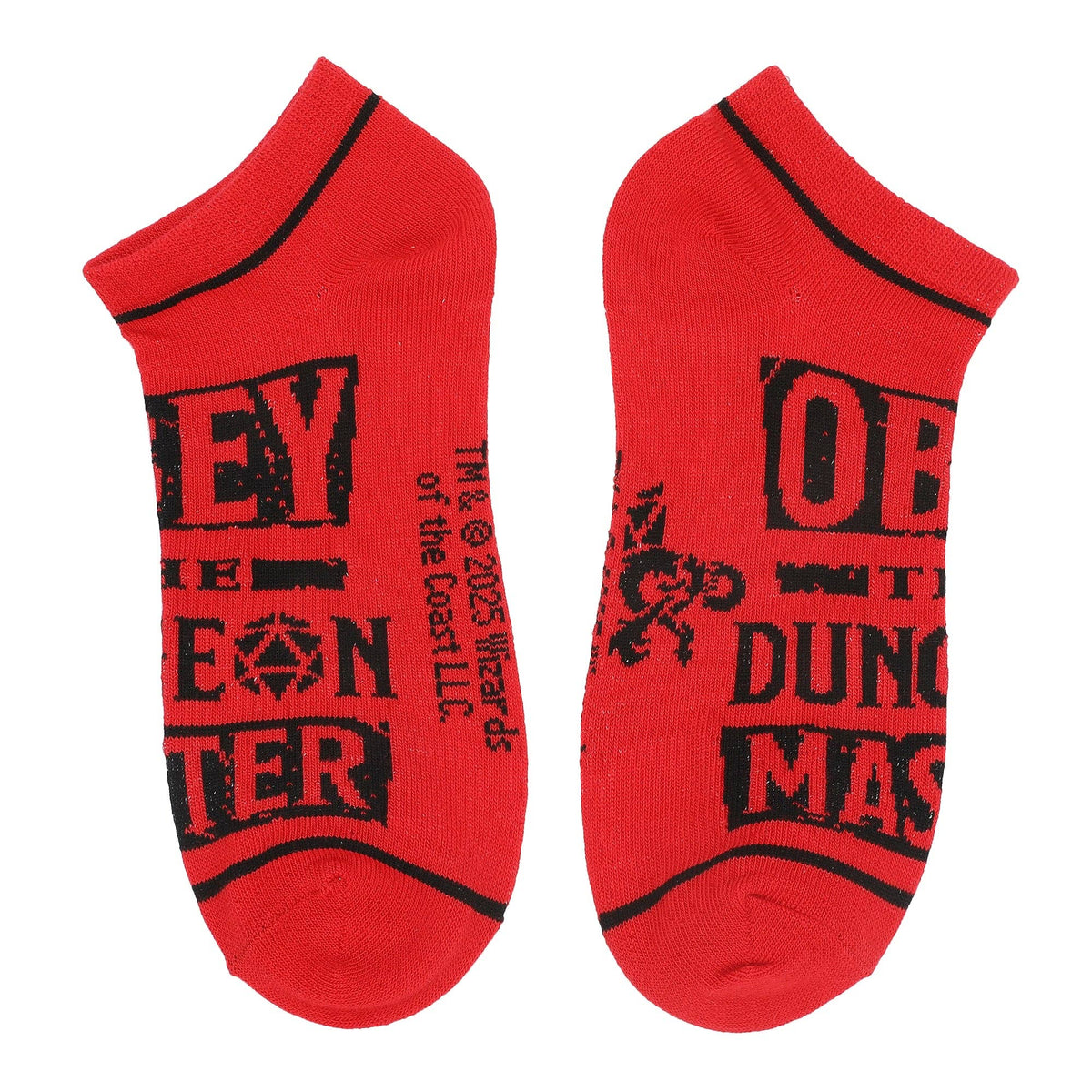 Dungeons & Dragons Women's Logo & Dice Ankle Socks, 5-Pack