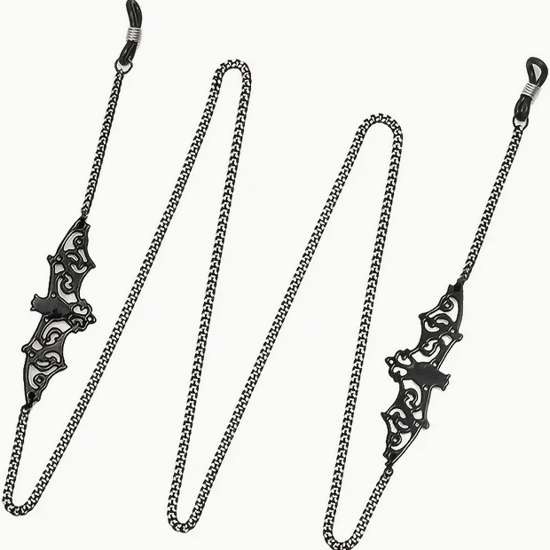 Bat Goth Eye Glass Chain Glasses - Gothic & Alternative Gift - Haunted