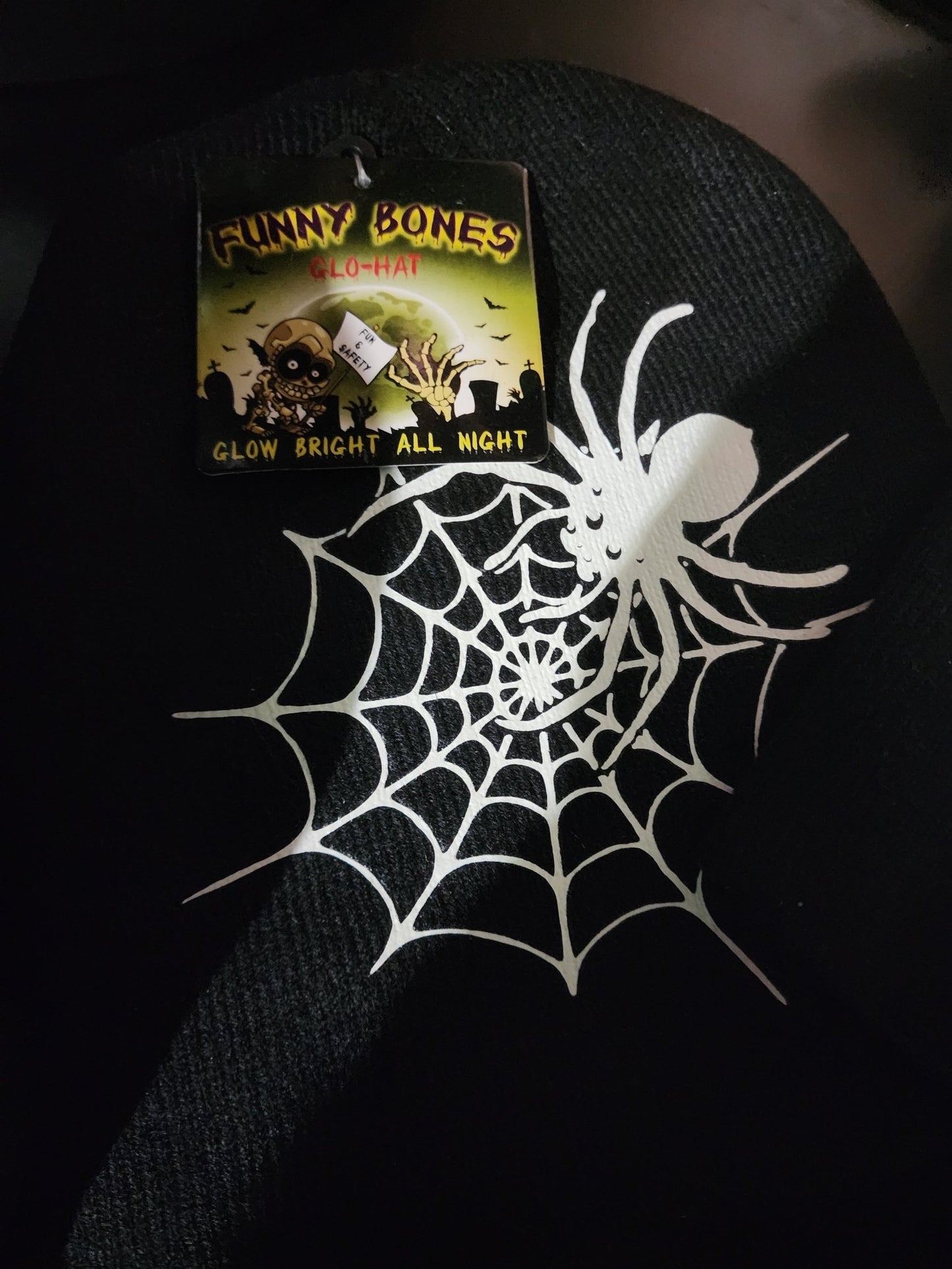 Beanie Glow in the Dark Clothing Accessories - Gothic & Alternative Gift - Haunted