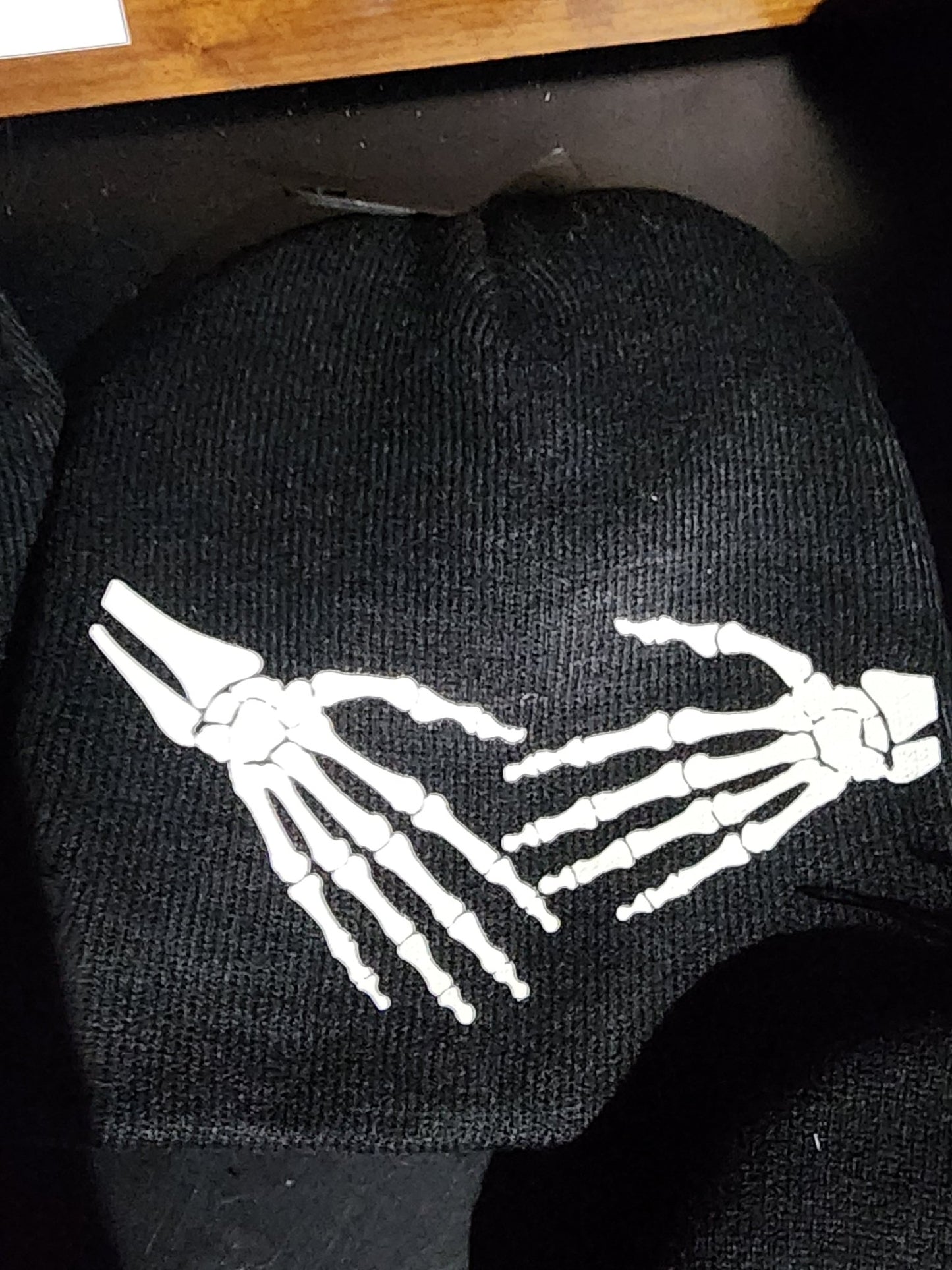 Beanie Glow in the Dark Clothing Accessories - Gothic & Alternative Gift - Haunted