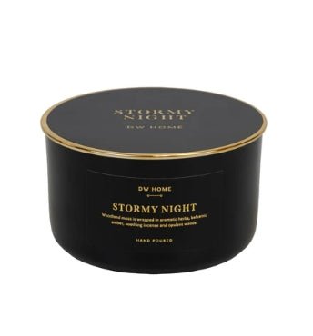Best Seller Dark Gothic Glass Candle Stormy Night Candles - Gothic & Alternative Gift - Haunted
