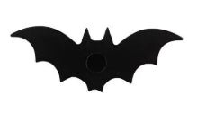 Black Bat Spell Candle Holder Candle holders - Gothic & Alternative Gift - Haunted