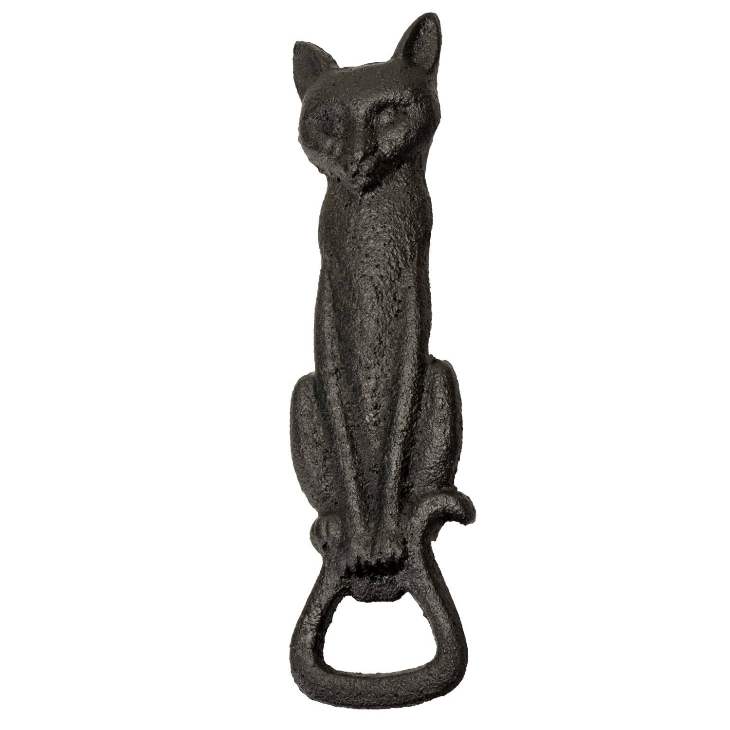 Black Cat Bottle Opener Witch Halloween Decor Barware - Gothic & Alternative Gift - Haunted