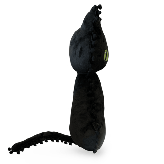 Black Cat Whimsigoth Halloween Stuffed Plush Animal Stuffed Animals - Gothic & Alternative Gift - Haunted