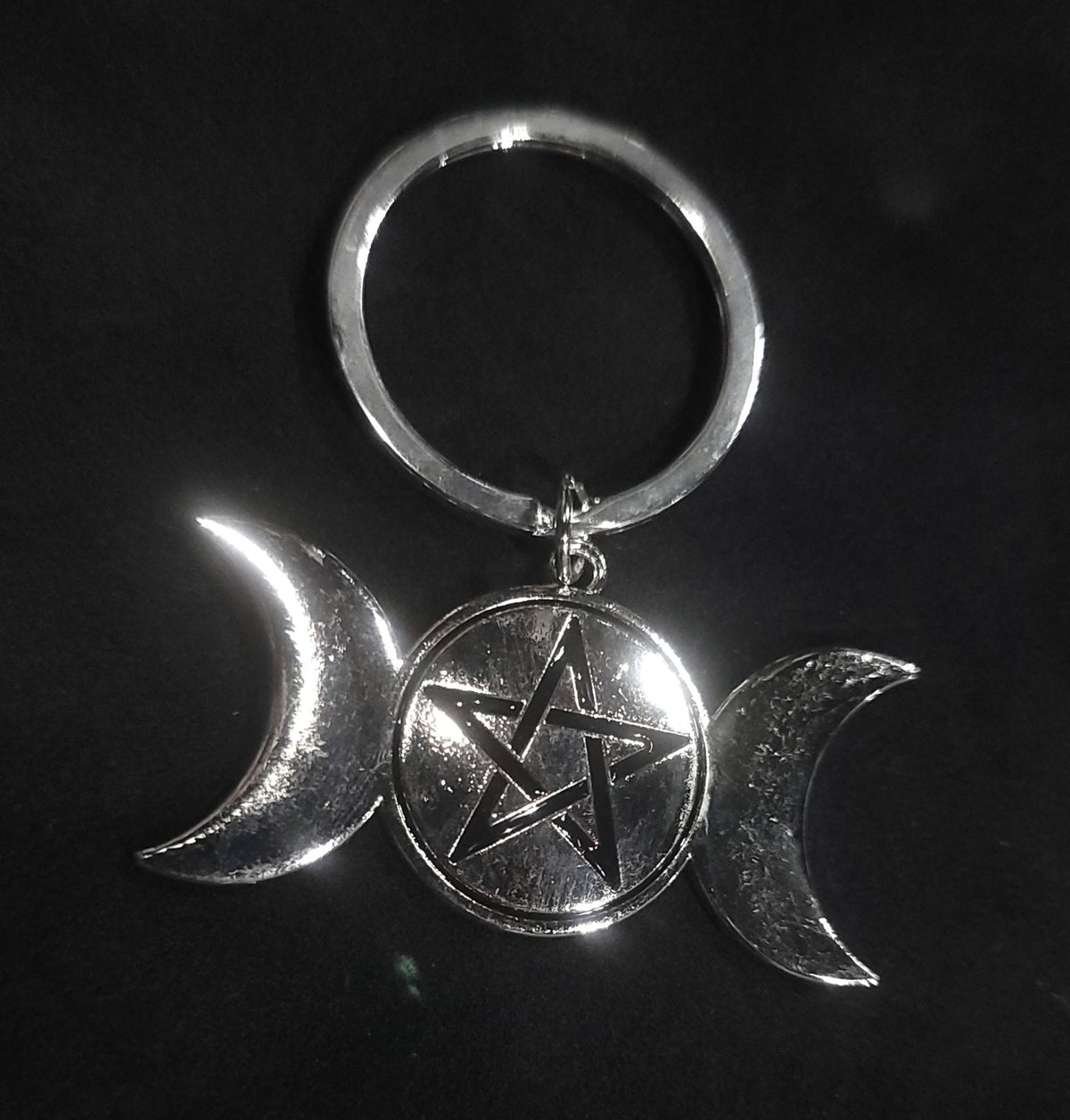 Black Magic Gothic Keyrings Coffin, Moon, Planchette, Pentagram keychains - Gothic & Alternative Gift - Haunted