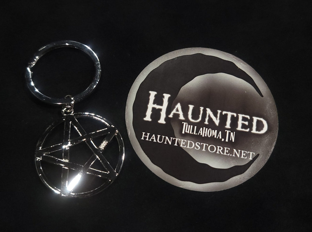 Black Magic Gothic Keyrings Coffin, Moon, Planchette, Pentagram keychains - Gothic & Alternative Gift - Haunted