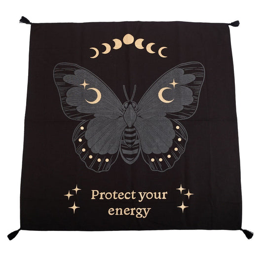 Black Moth Altar Cloth Decorative Accessories, - Gothic & Alternative Gift - Haunted