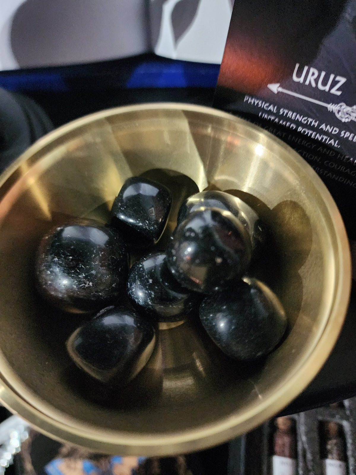 Black Obsidian Crystal Hand Stone Crystals - Gothic & Alternative Gift - Haunted