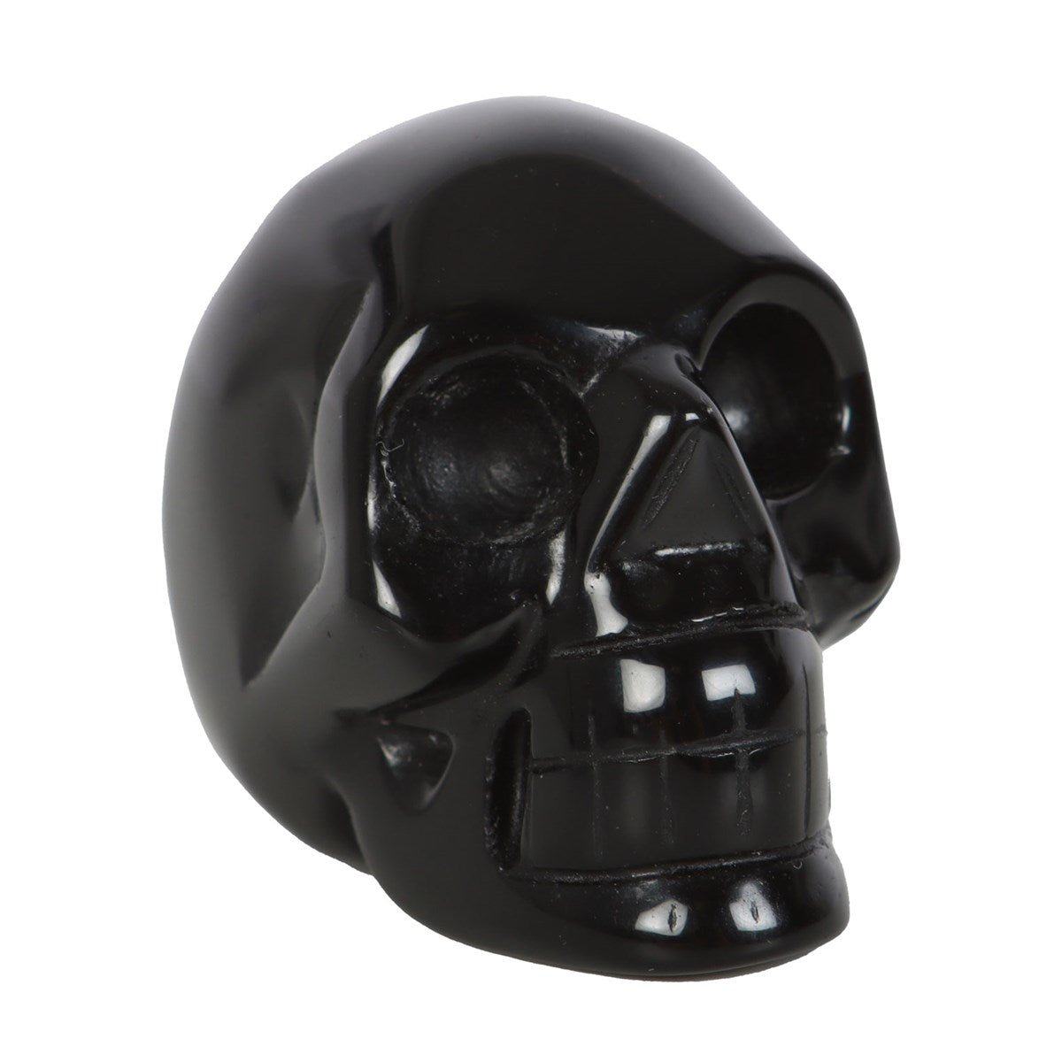 Black Obsidian Crystal Skull Crystal - Gothic & Alternative Gift - Haunted
