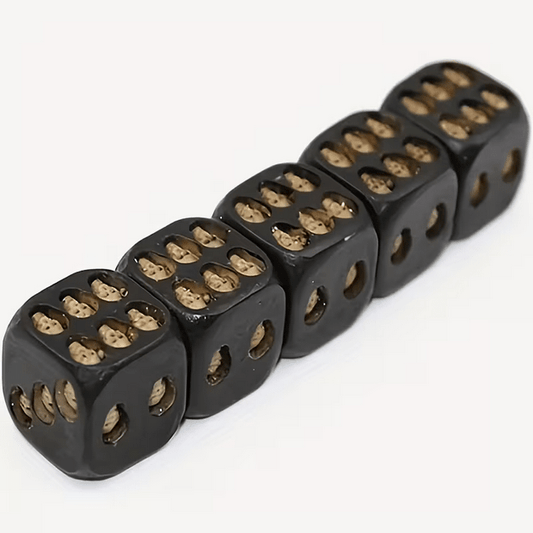 Black Skull Dice - Gothic & Alternative Gift - Haunted