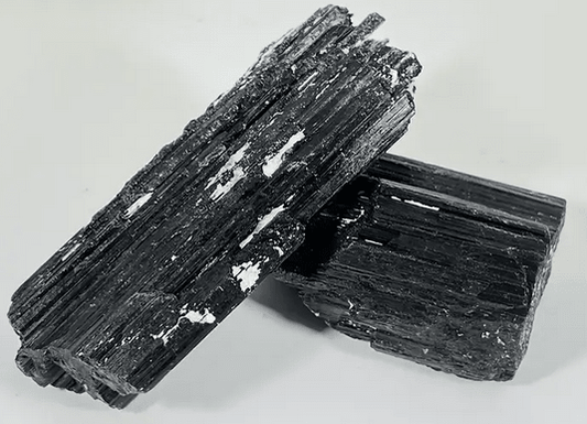 Black Tourmaline Raw Crystal Rock - Gothic & Alternative Gift - Haunted