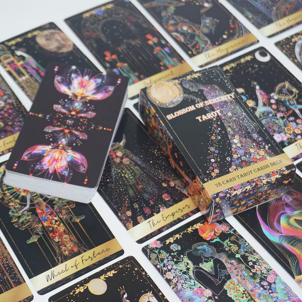 Blossom of Serenity Tarot Card Deck Witch Supplies - Gothic & Alternative Gift - Haunted