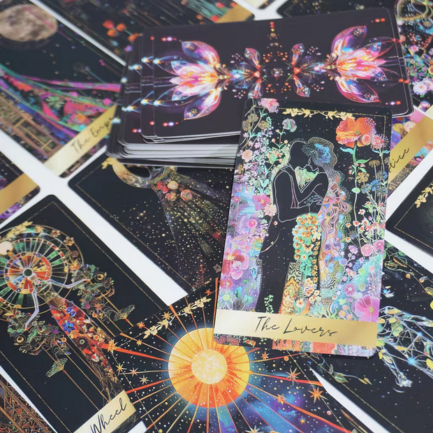 Blossom of Serenity Tarot Card Deck Witch Supplies - Gothic & Alternative Gift - Haunted