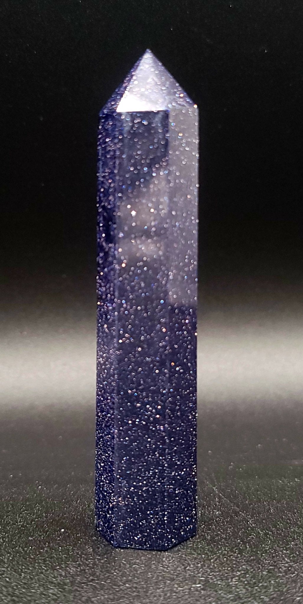 Blue Sandstone Crystal Tower - Gothic & Alternative Gift - Haunted