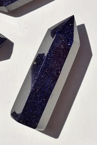 Blue Sandstone Crystal Tower - Gothic & Alternative Gift - Haunted