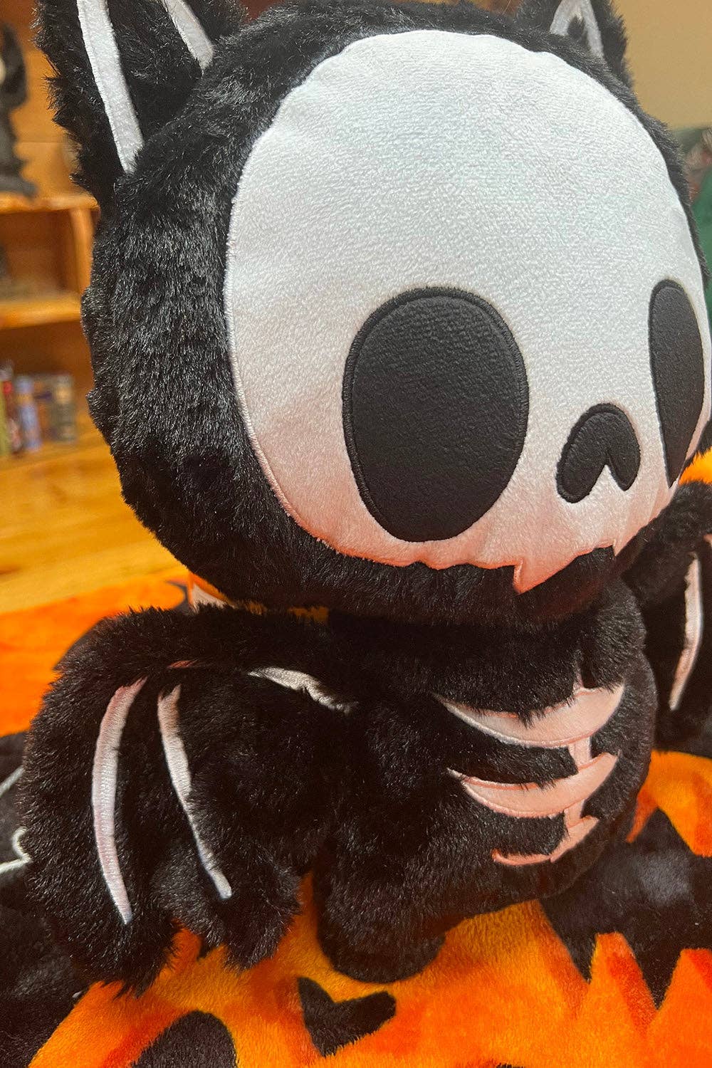 Bony Bat Skeleton Plush Toy Stuffed Animals - Gothic & Alternative Gift - Haunted