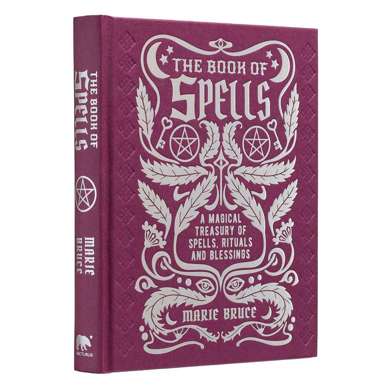 Book of Spells by Marie Bruce: Hardcover; 304 pages / English - Gothic & Alternative Gift - Haunted