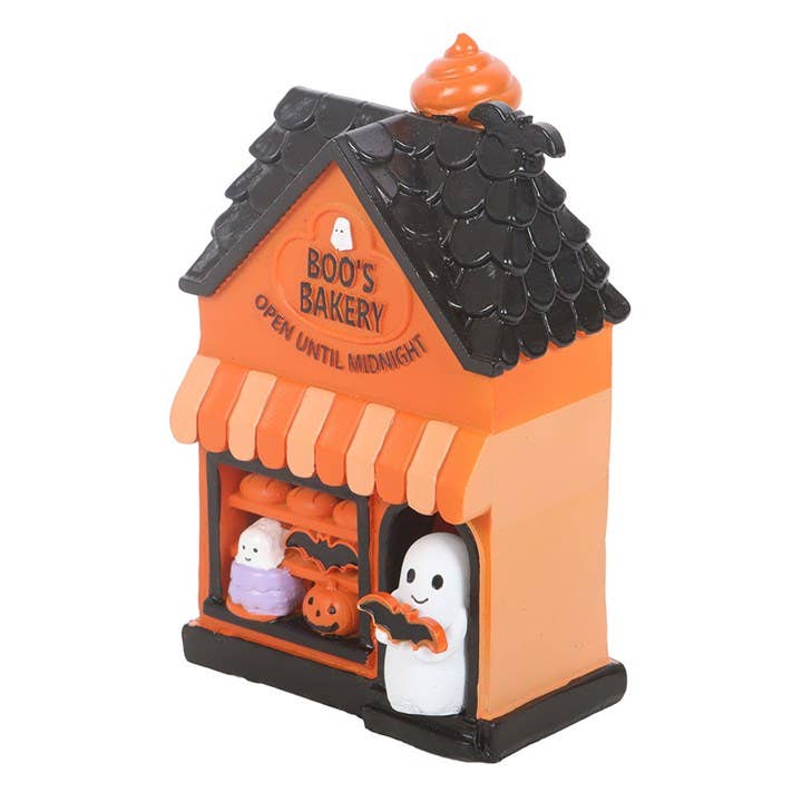Boo's Bakery Halloween LED Light Up Decoration Holiday Craft and Decor - Gothic & Alternative Gift - Haunted