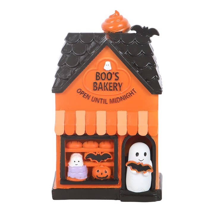 Boo's Bakery Halloween LED Light Up Decoration Holiday Craft and Decor - Gothic & Alternative Gift - Haunted