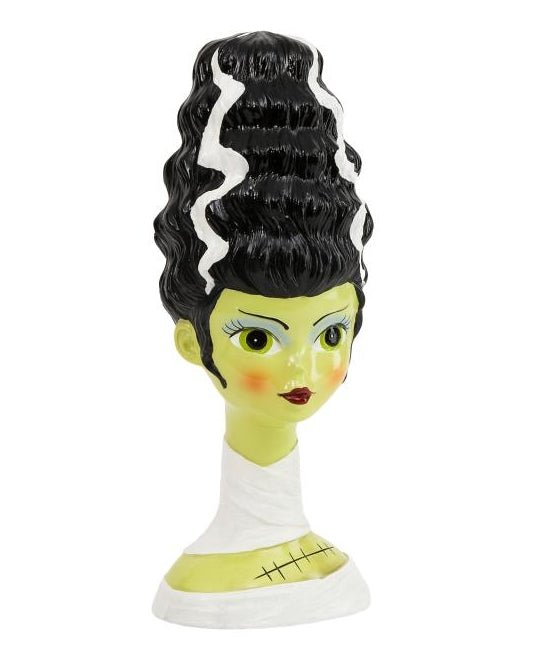 Bride of Frankenstein Bust Statue Home Decor - Gothic & Alternative Gift - Haunted