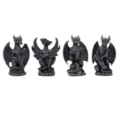 Medieval Dragon Statue Figurine