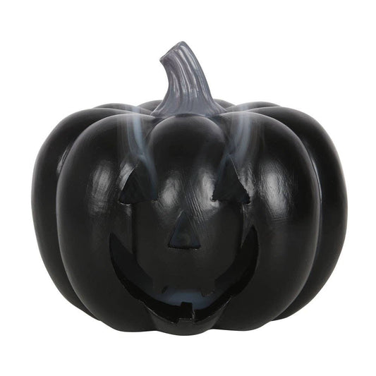 Black Pumpkin Halloween Incense Cone Holder burner