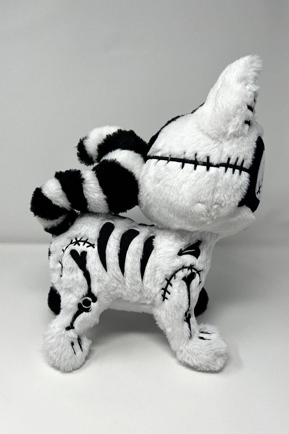 Stitch Kitty Skeleton Cat Plush Toy